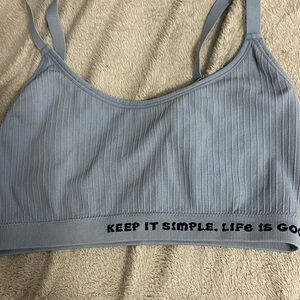 Life Is Good Bralette Size L
